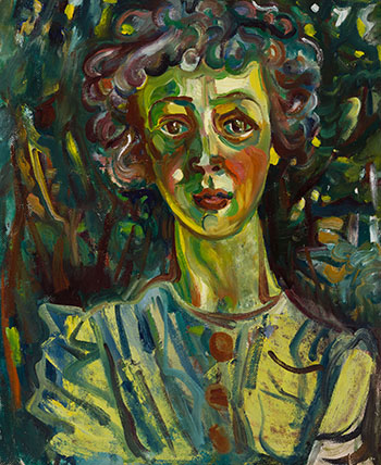 Portrait of Madge by Pegi Nicol MacLeod vendu pour $10,000