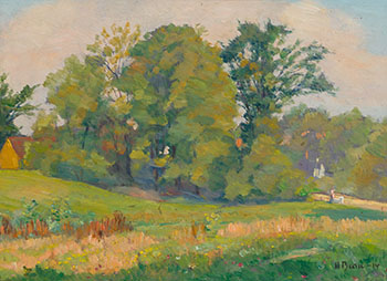Paysage d'été by Henri Beau vendu pour $3,125