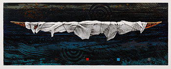 Slient Boats #4 by Allen Harry Smutylo sold for $313