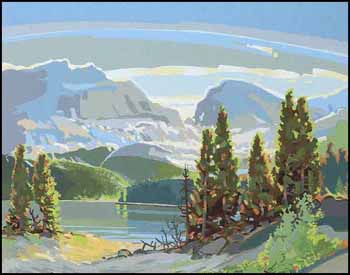 Boom Lake (01071/2013-1962) by Meredith Evans sold for $563