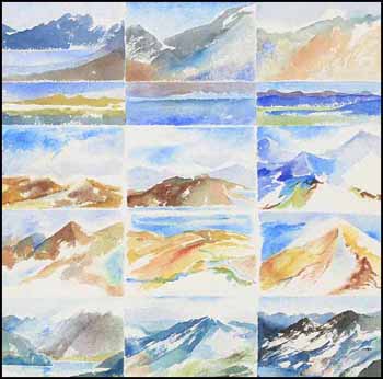 One Dozen Mountains (01133/2013-2045) by Mark Nisenholt vendu pour $135