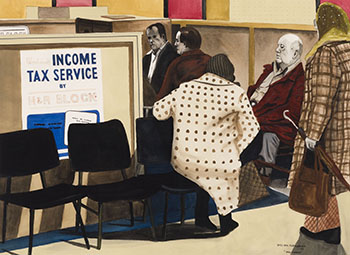 Woodwards #4 (#0178) by William Featherston sold for $563