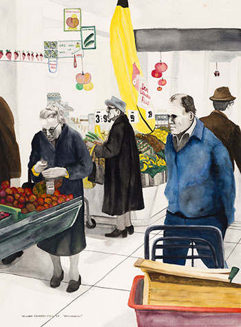 Woodwards #8 (#0474) by William Featherston sold for $750