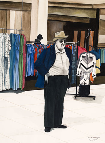 Woodwards #3 (#0437) by William Featherston sold for $625