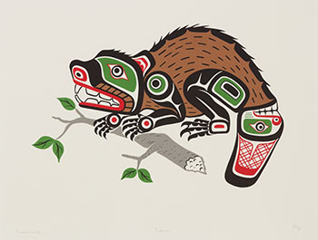 Beaver (#0247) by Russell Smith sold for $2,813