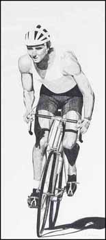Cyclist (01765/2013-2711) by Lyn McKenzie sold for $81