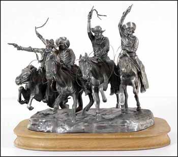 Coming Through the Rye (01761/2013-2980) by After Frederic Remington sold for $875