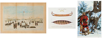 Three Prints (Heffel-1134) by  Various Artists sold for $1,250