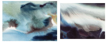 Two Works: Untitled (0163) and Lake (0165) by Frank Lapointe vendu pour $500