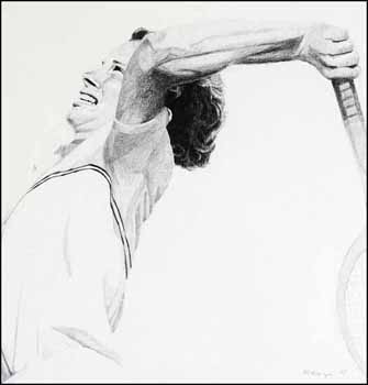 Tennis Player (01858/2013-80) by Lyn McKenzie sold for $54