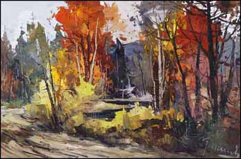 Fall Colours (02136/2013-1299) by Geza (Gordon) Marich vendu pour $875