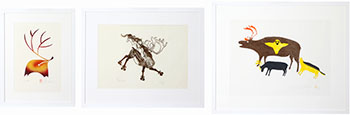Three works by Various Artists  sold for $438