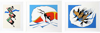 Three Works by Various Artists  sold for $625