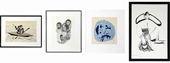 Four Works by Various Artists sold for $94