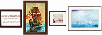 Four Naval Works (MP 55, 00622, 00273, MP 2) by  Various Artists sold for $2,813