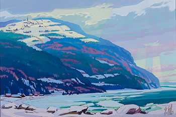 Le Village les Eboulements (03786/A84-0021) by Antoine St-Gilles vendu pour $2,250