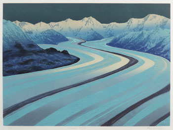 Glacial Flow (03452/360) by Allen Harry Smutylo sold for $125