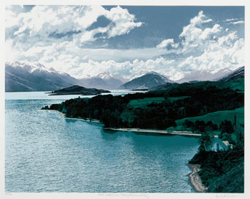 Lake Wakitipu Toward Glen Orchey (03593/171) by Ian Martin sold for $63