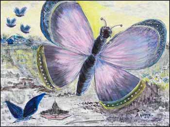 Crying Butterfly (02909/2013-2549) by Ann Alexandra Harbuz sold for $281