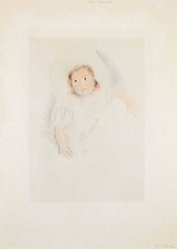 Margot Wearing a Bonnet, No. 1 by Mary Cassatt sold for $625