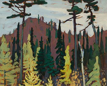 Tamarac, Spruce and Pine, Algoma by Lawren Stewart Harris