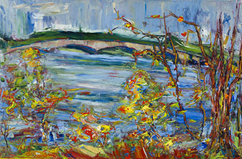 Bridge and Shoreline by Samuel Borenstein
