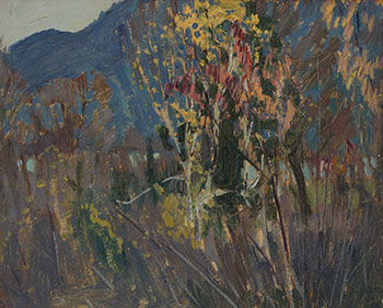 Last Leaves, Algoma by James Edward Hervey (J.E.H.) MacDonald
