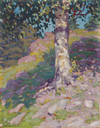 Tree on a Hillside by Lawren Stewart Harris