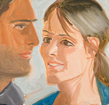 Pamela and Perry par Alex Katz