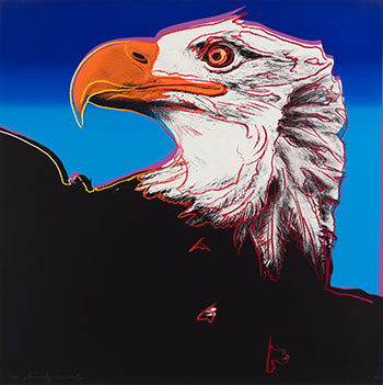 Bald Eagle, from Endangered Species (F.S.II.296) par Andy Warhol