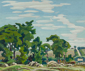 Elms, Lansing par Franklin Carmichael