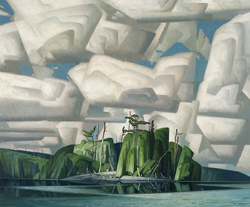 Summer Sky par Alfred Joseph (A.J.) Casson