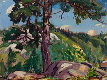 The Pine Tree, Georgian Bay by Arthur Lismer