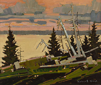 Evening, Gabriola by Robert Genn