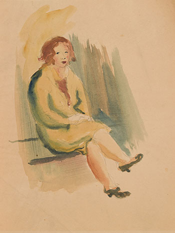 Seated Woman (Streetcar) par Miller Gore Brittain