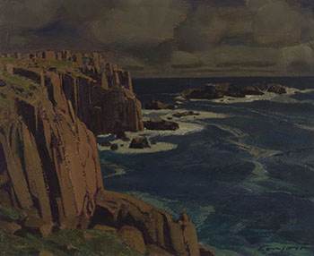 Land's End, Cornwall par Charles Fraser Comfort