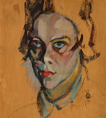 Sketch of Young Woman par Pegi Nicol MacLeod