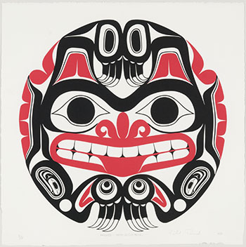 Haida Grizzly Bear par William Ronald (Bill) Reid