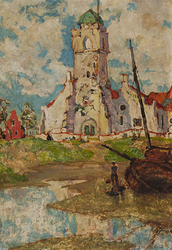 Katwijk, Fishermen Church par Nicholas Hornyansky