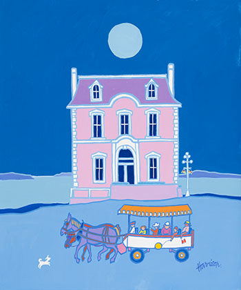 Down Wharf St. by Ted Harrison