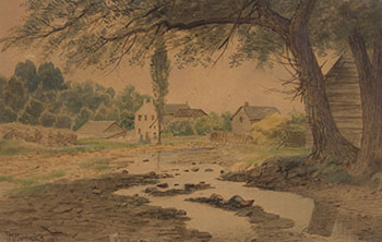 Mill Scene by Thomas Mower Martin