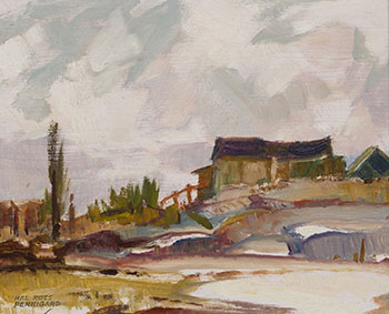 Eastern Townships Sketch by Hal Ross Perrigard