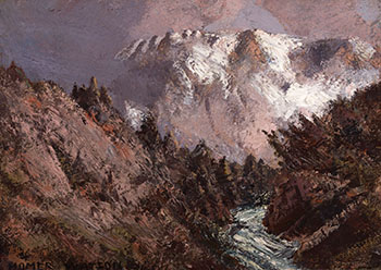 Mountain Landscape par Homer Ransford Watson