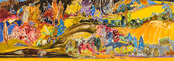 Yellow Floor, Coldstream par David Alexander