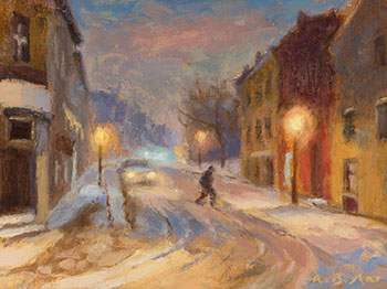 Winter in Old Montreal par Antoine Bittar