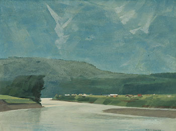 Glen Vowell, Skeena River par Alan Caswell Collier