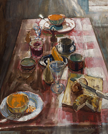 Breakfast Table by Joseph Francis (Joe) Plaskett