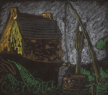 Vieille maison by Marc-Aurèle Fortin