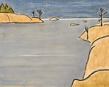 G.B., View of Open at Pointe au Baril by Barker Fairley