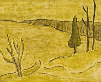 (The Eternal) Wood Lot in Fall by Barker Fairley